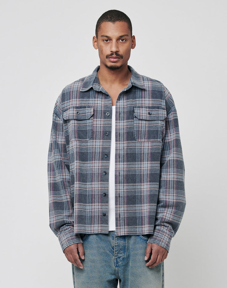 Loose Flannel Shirt