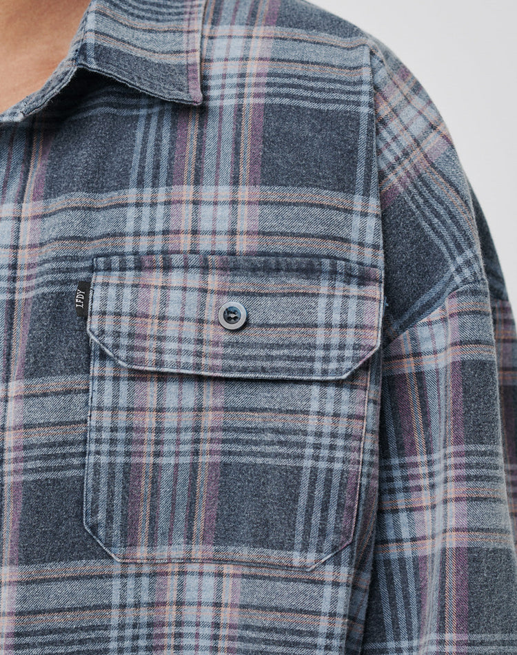 Loose Flannel Shirt