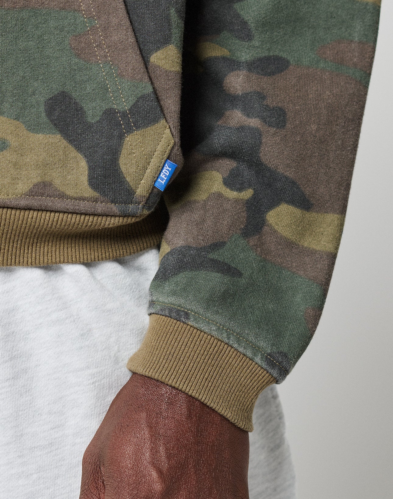 LFDY Loyal Camo Hooded Zip