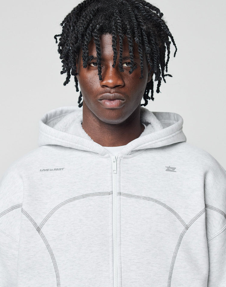 LFDY Active Fleece Hooded Zip