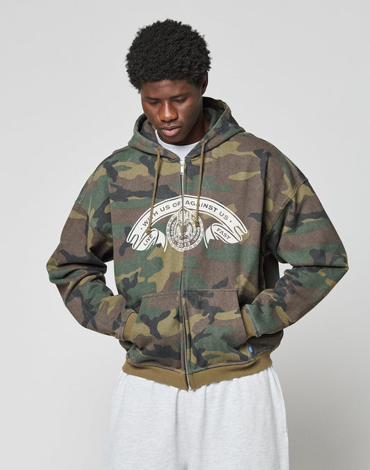 LFDY Loyal Camo Hooded Zip
