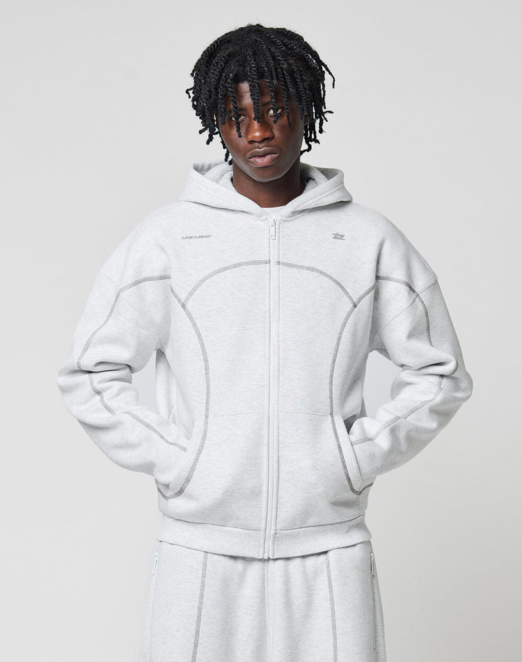 LFDY Active Fleece Hooded Zip