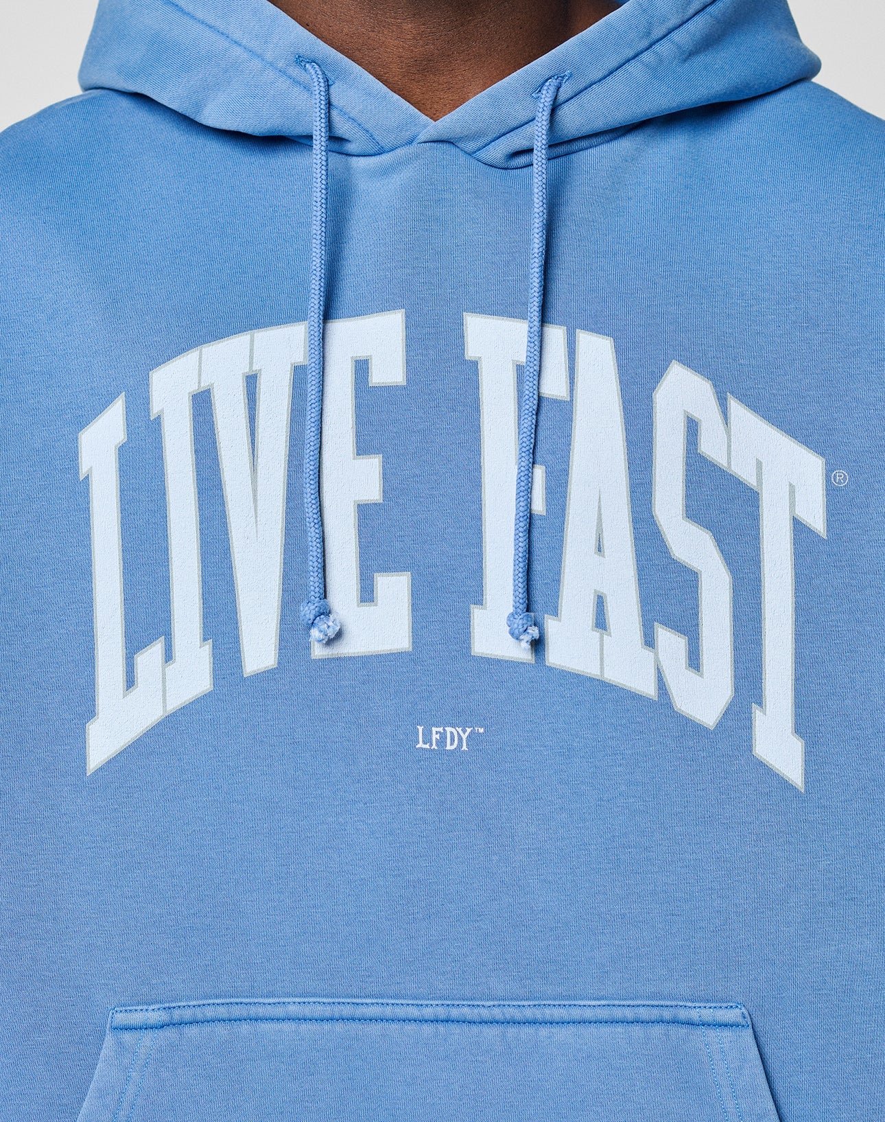 Live Fast College Hooded