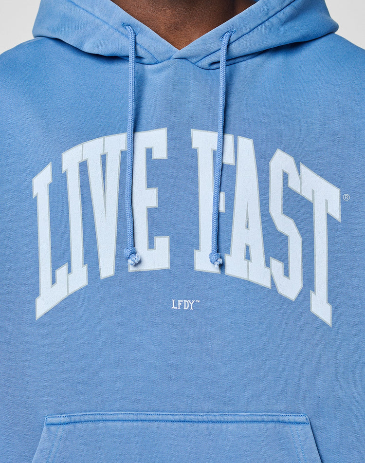 Live Fast College Hooded