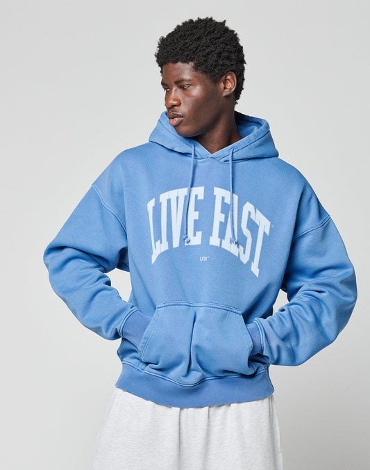Live Fast College Hooded