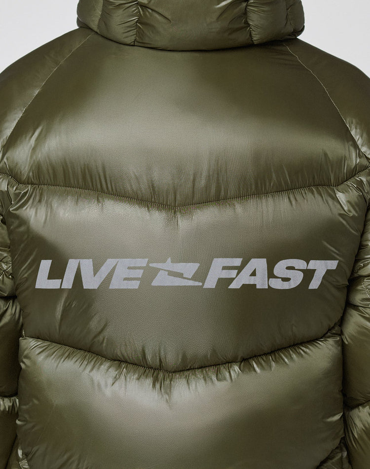 Live Fast Puffer Jacket
