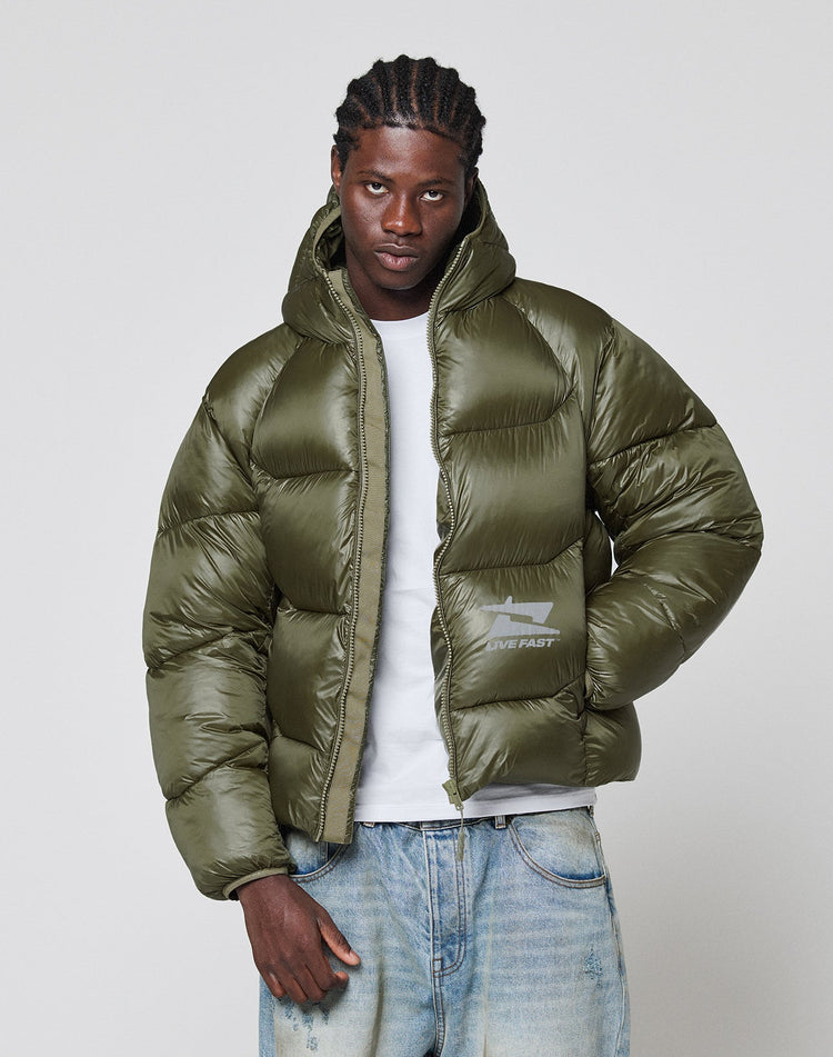 Live Fast Puffer Jacket