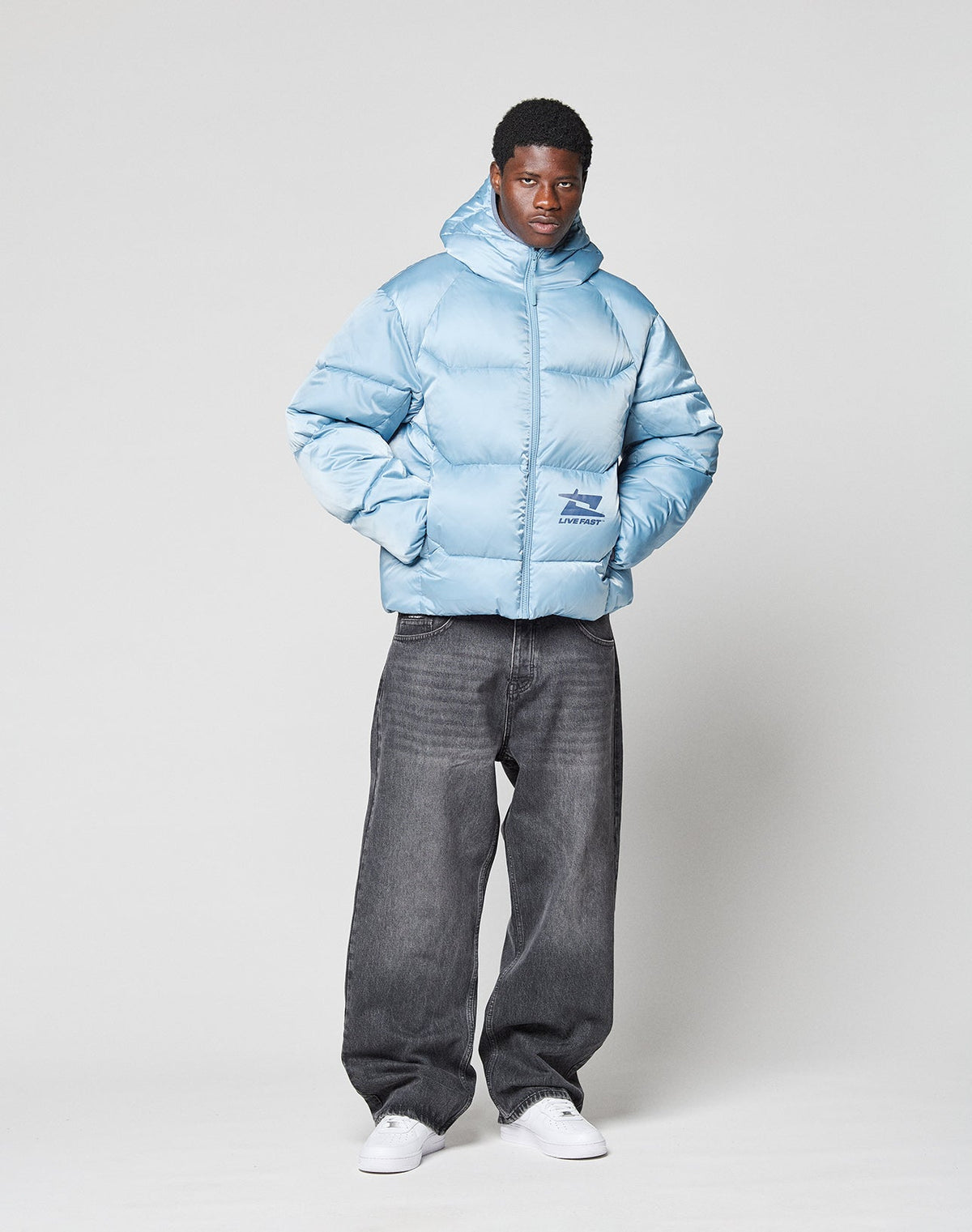 Live Fast Puffer Jacket