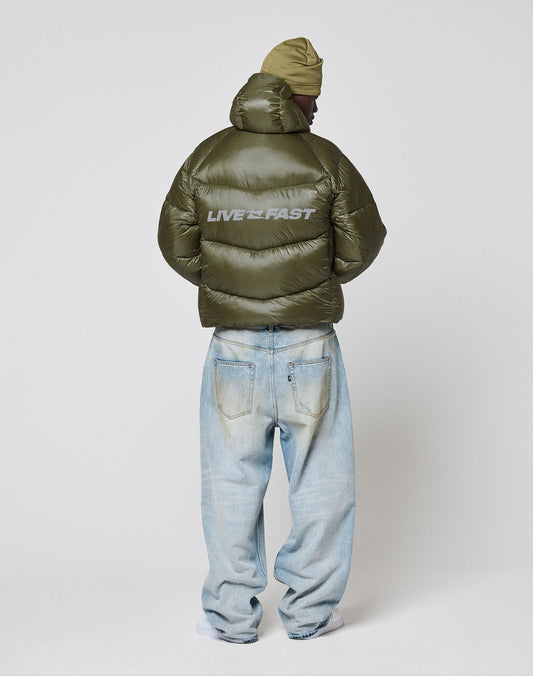Live Fast Puffer Jacket