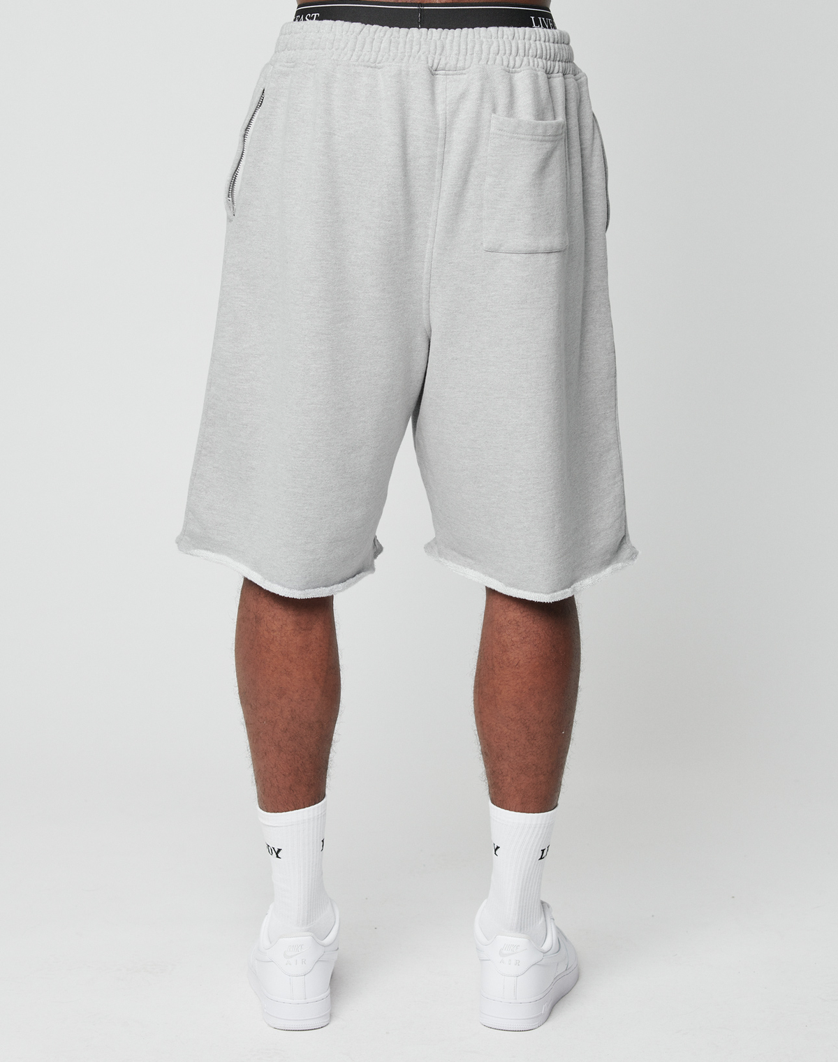Ripped College Shorts