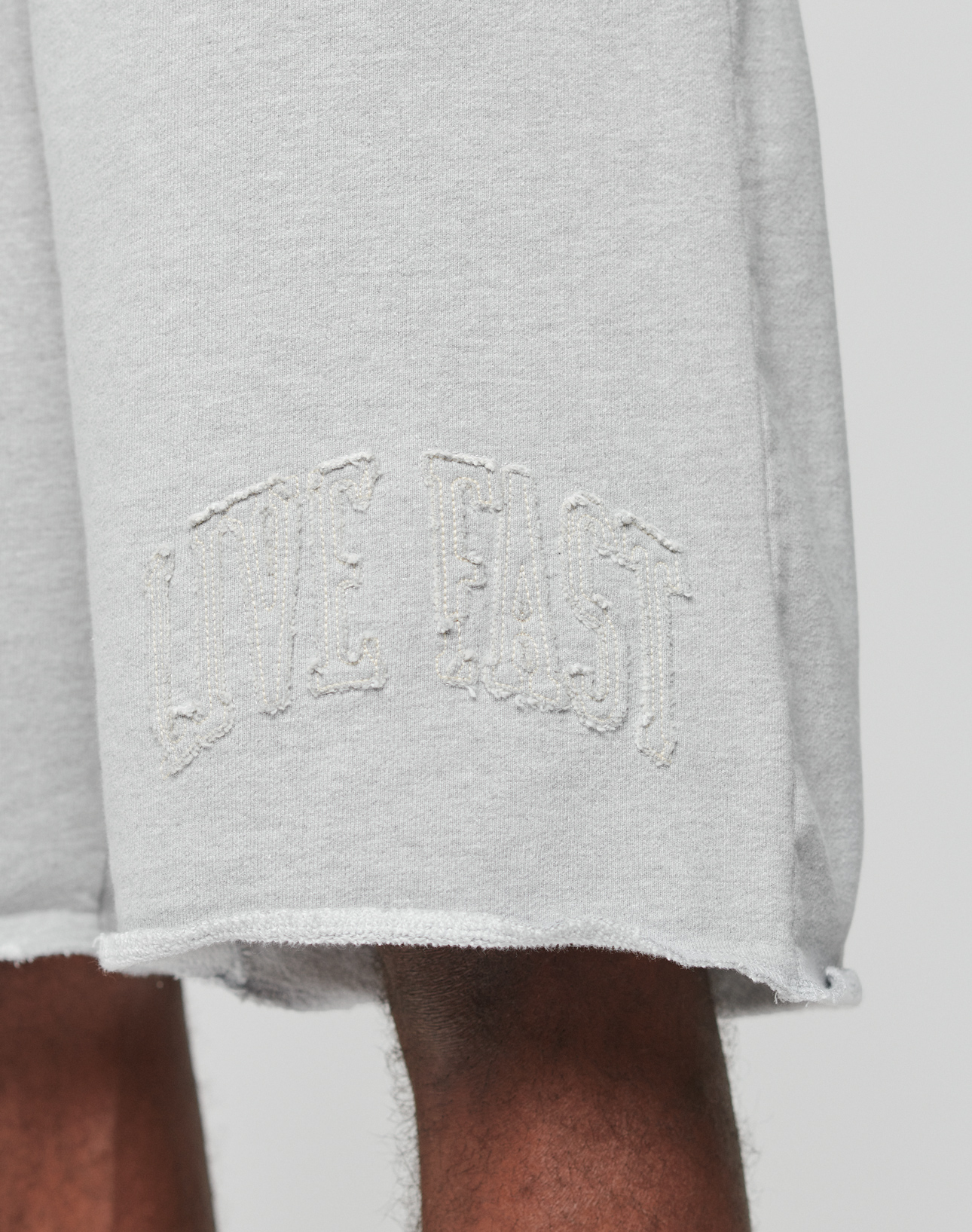 Ripped College Shorts