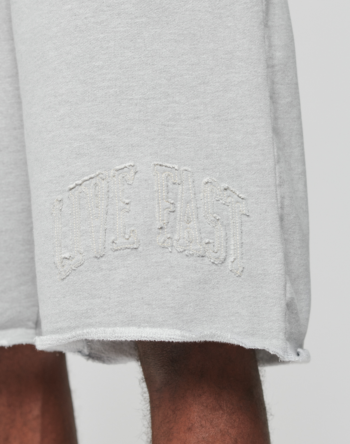 Ripped College Shorts