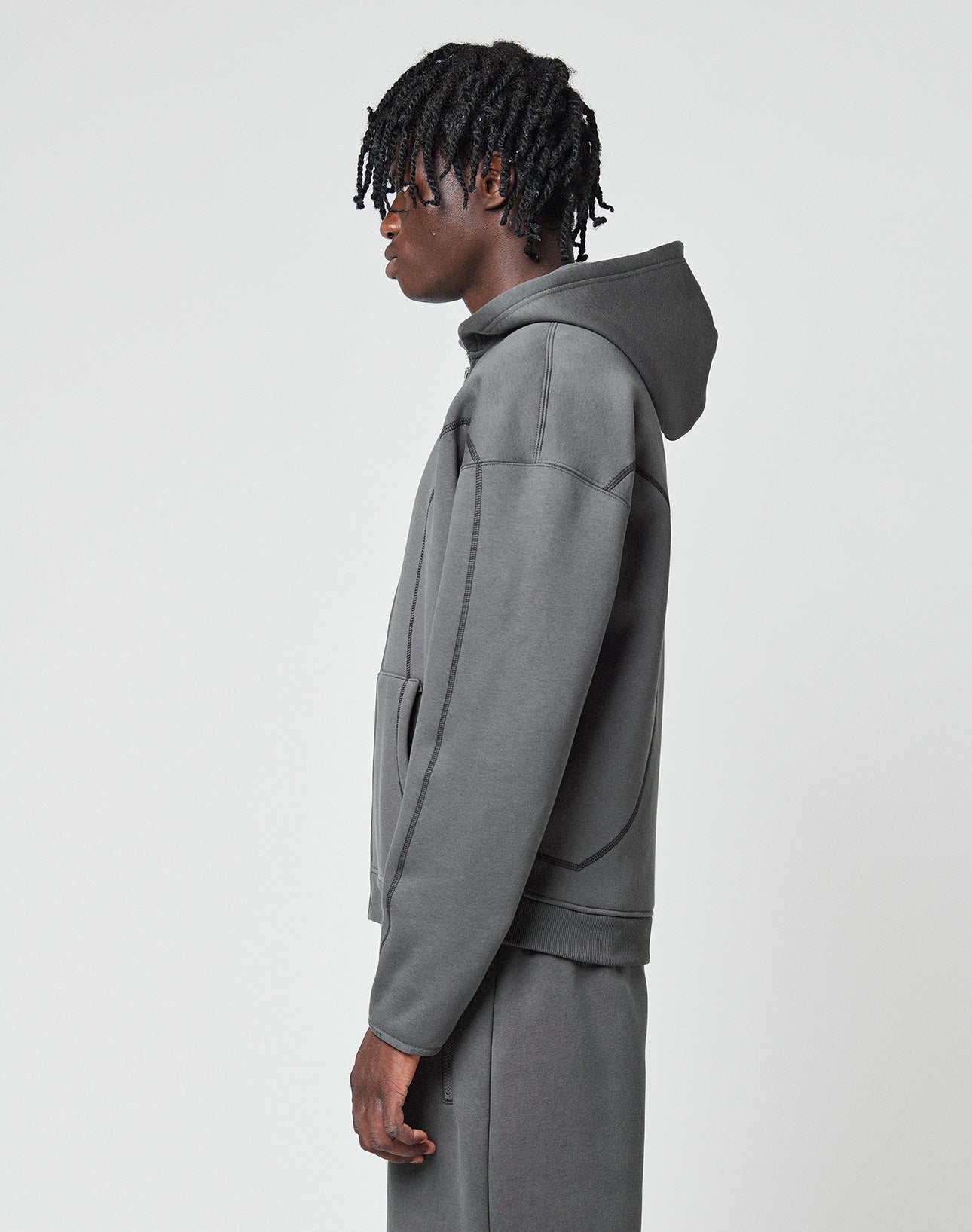 LFDY Active Fleece Hooded Zip