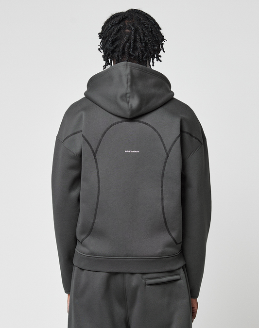LFDY Active Fleece Hooded Zip