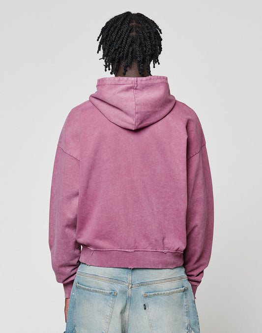 Live Fast Rivet Hooded Zip