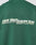 The LFDY Europe Run Sweater by LIVE FAST DIE YOUNG is a green oversized polyester sweatshirt with LIVE FAST EUROPE RUN in bold metallic letters on the back and DRI YOUNG, UNITED KINGDOM, NETHERLANDS, and GERMANY underneath.