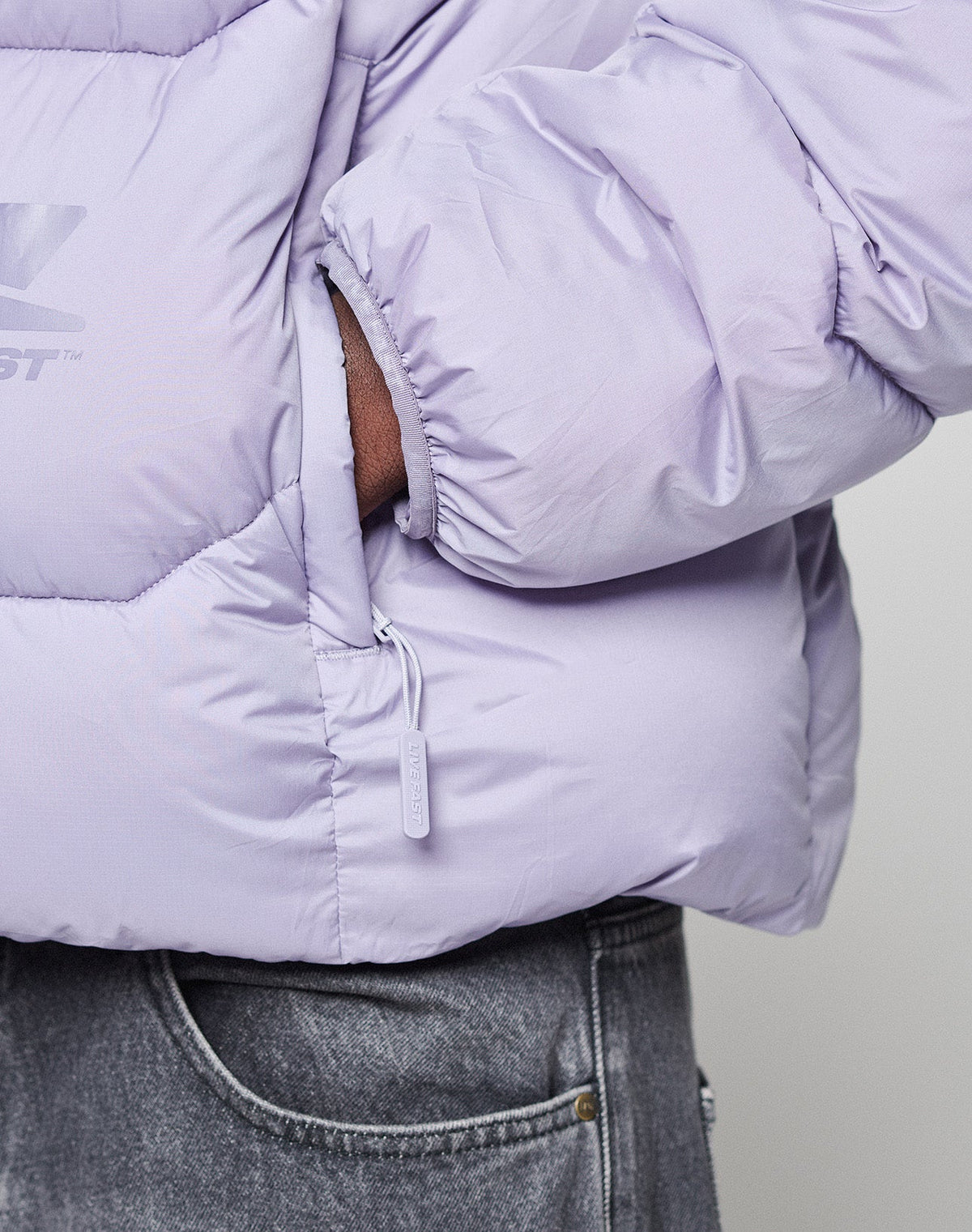 Live Fast Puffer Jacket
