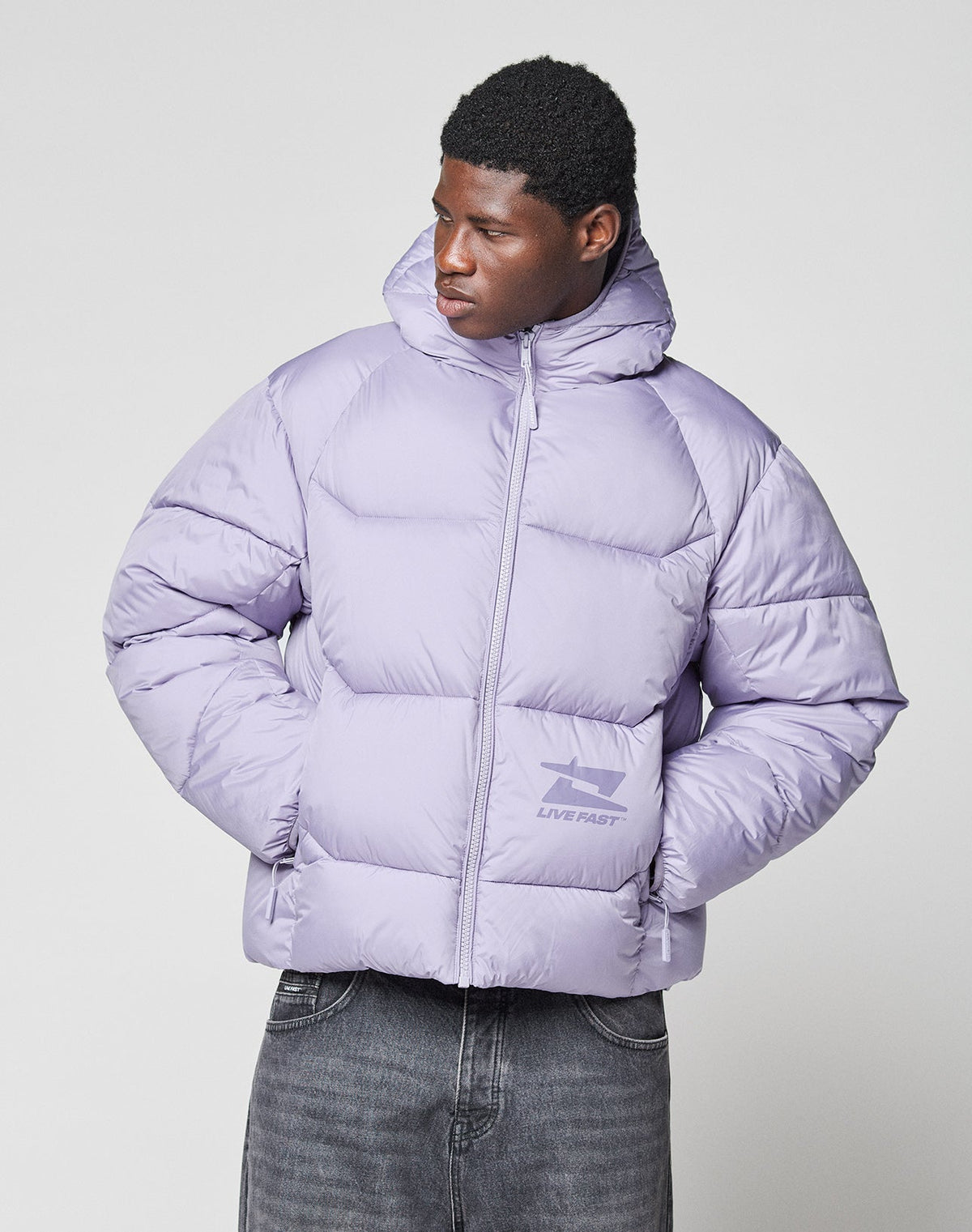 Live Fast Puffer Jacket