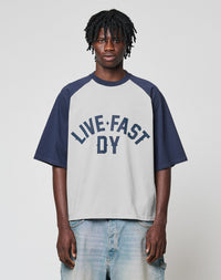 Live Fast Raglan Tee