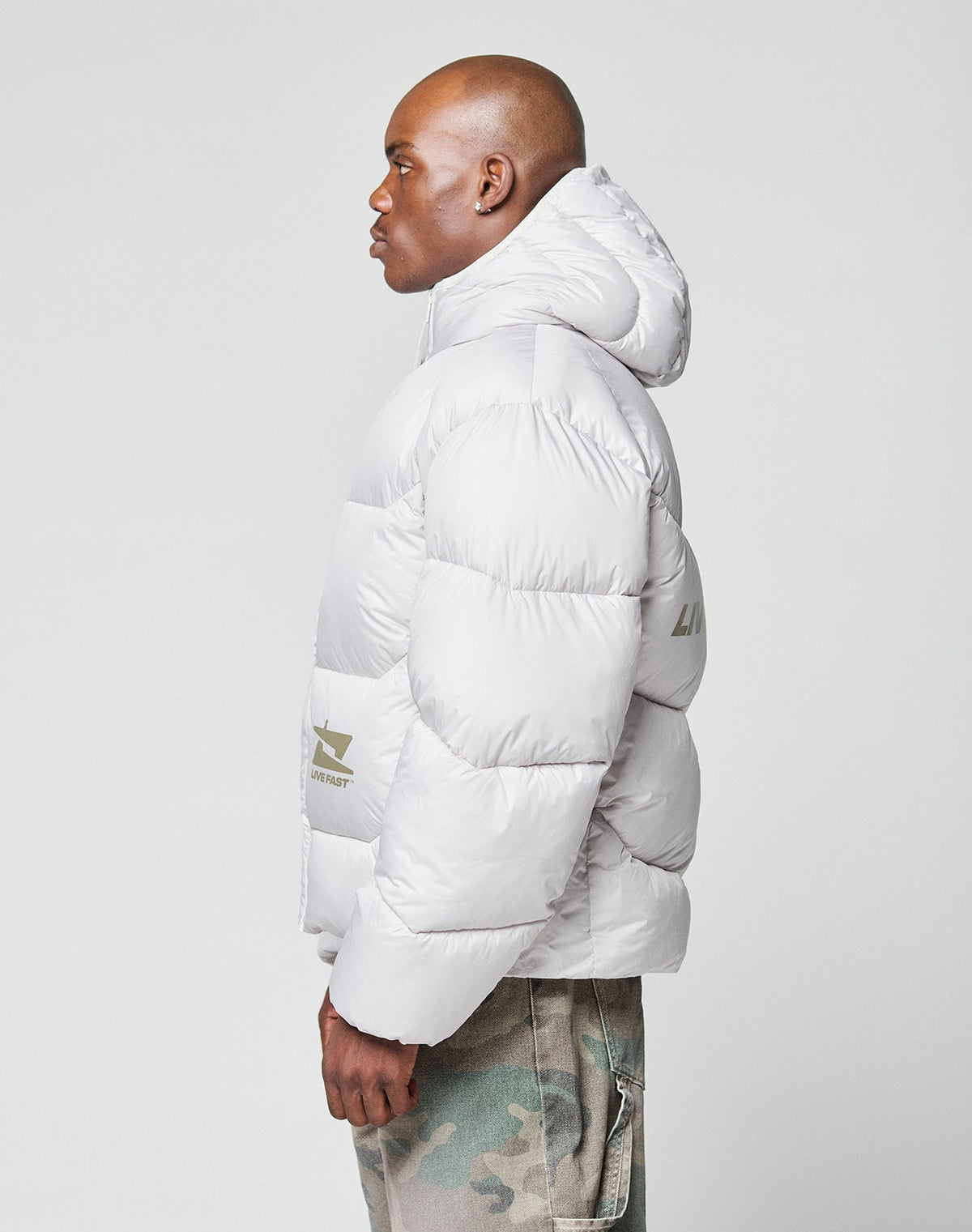 Live Fast Puffer Jacket