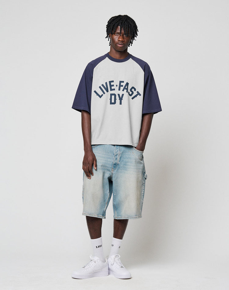 Live Fast Raglan Tee
