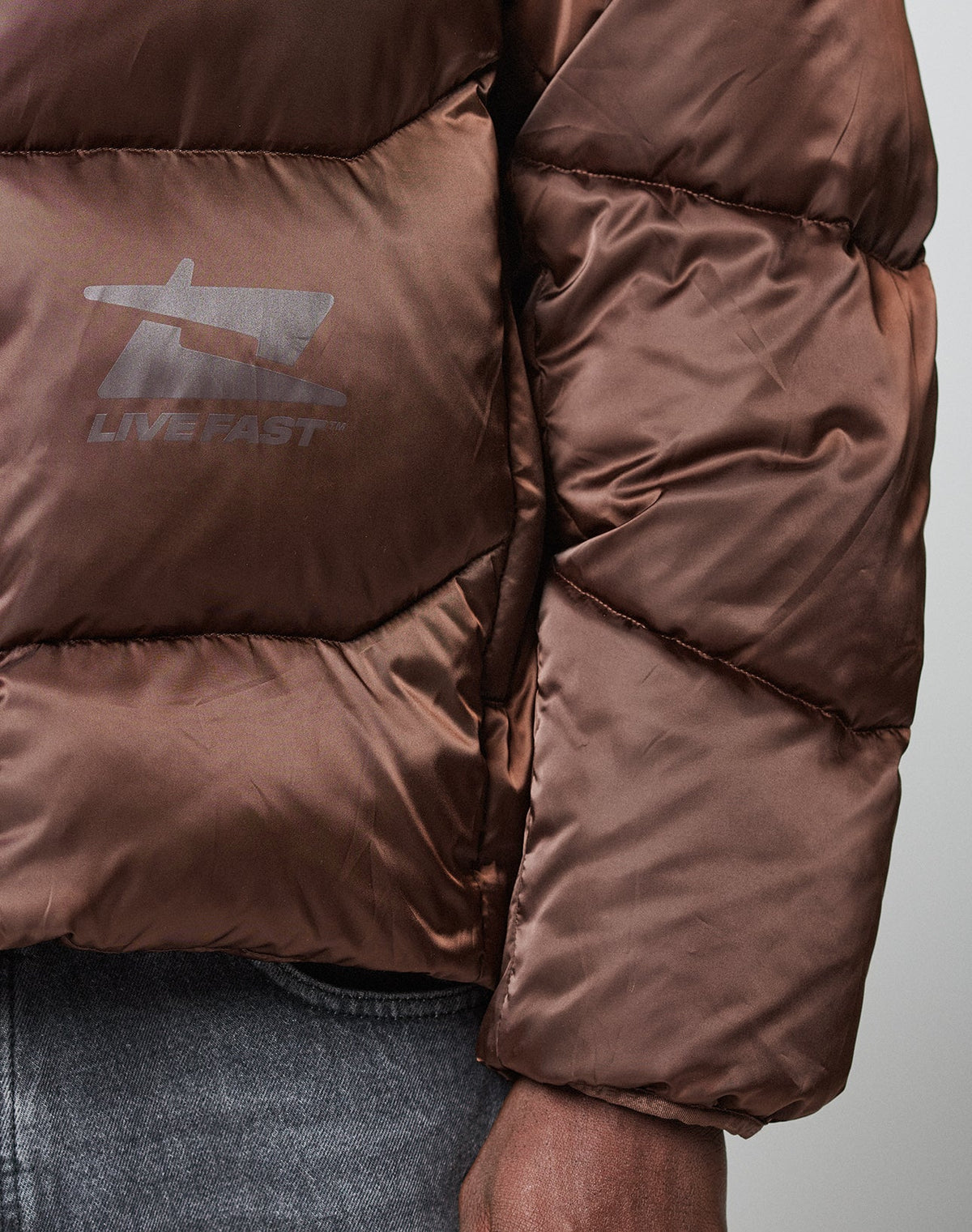 Live Fast Puffer Jacket