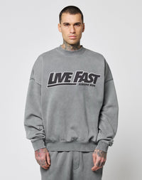 Live Fast Europe Run Sweater