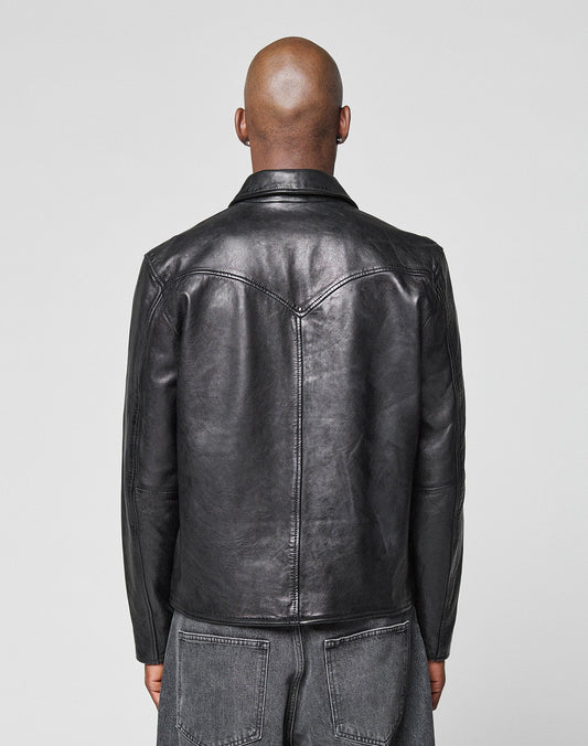 Live Fast Leather Jacket