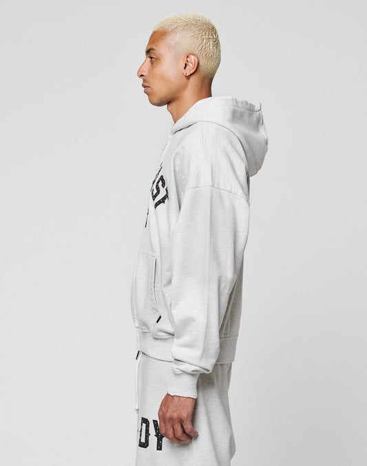Live Fast Rivet Hooded Zip