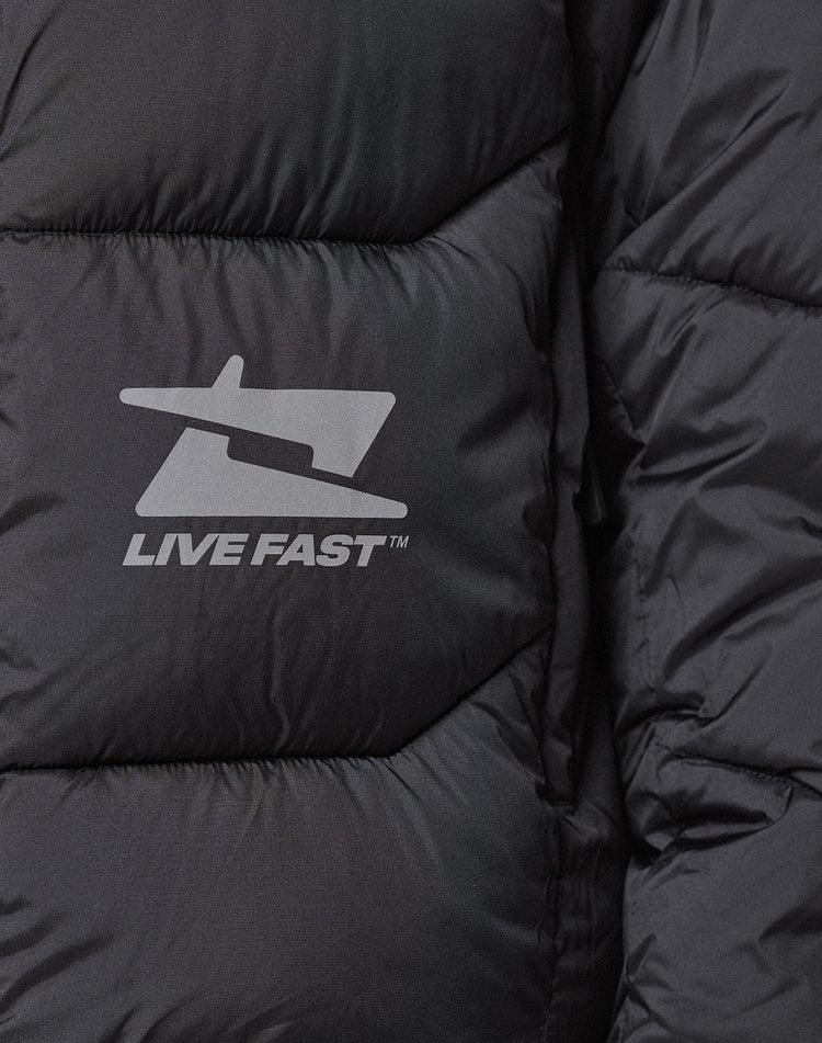 Live Fast Puffer Jacket