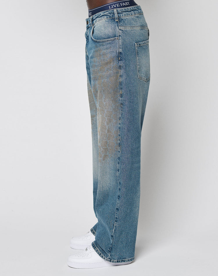 LFDY Tire Tracks Denim