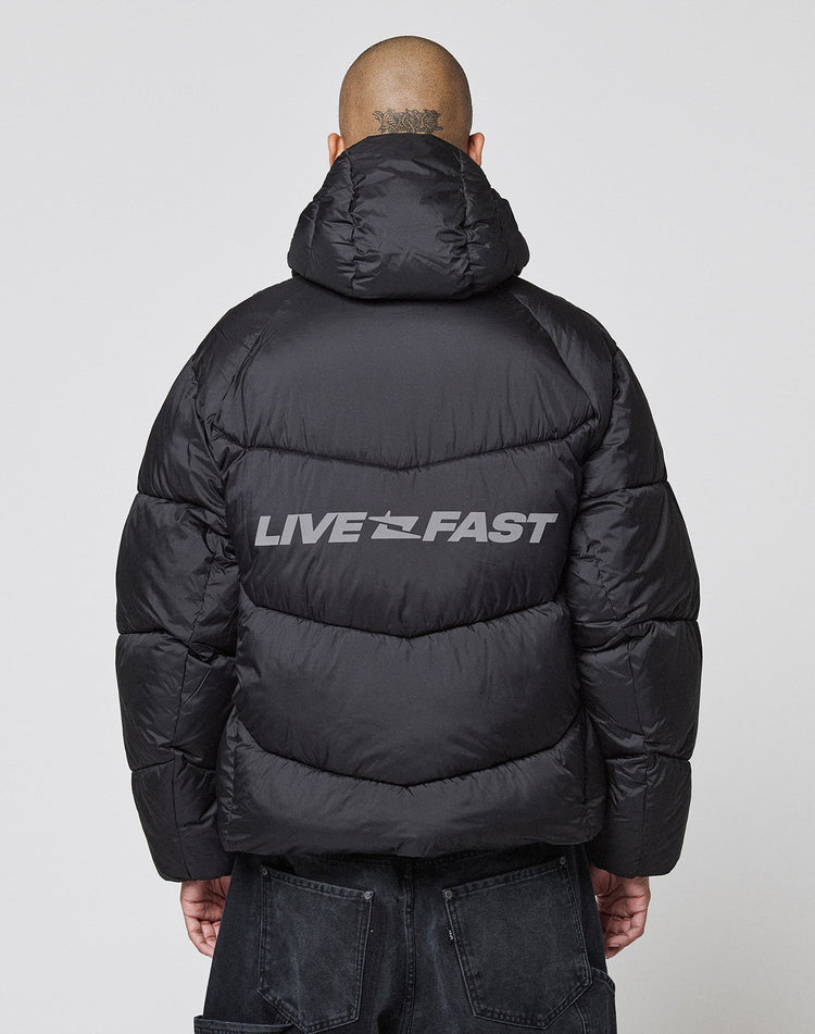 Live Fast Puffer Jacket