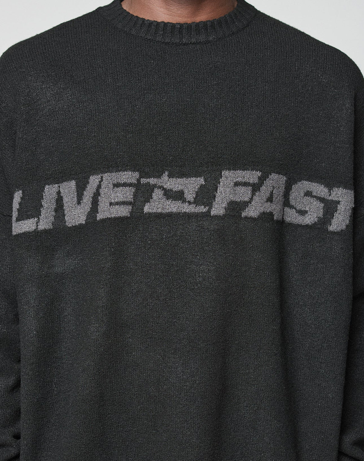 Live Fast Boucle Sweater