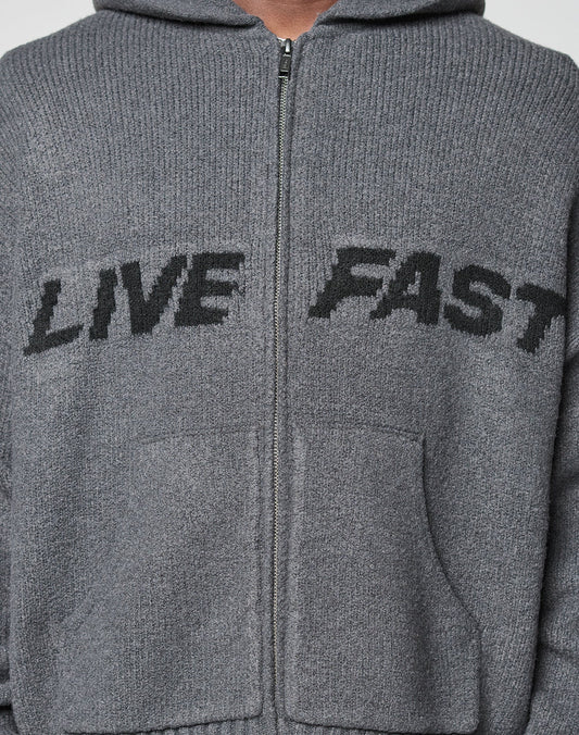 LFDY Boucle Hooded Zip