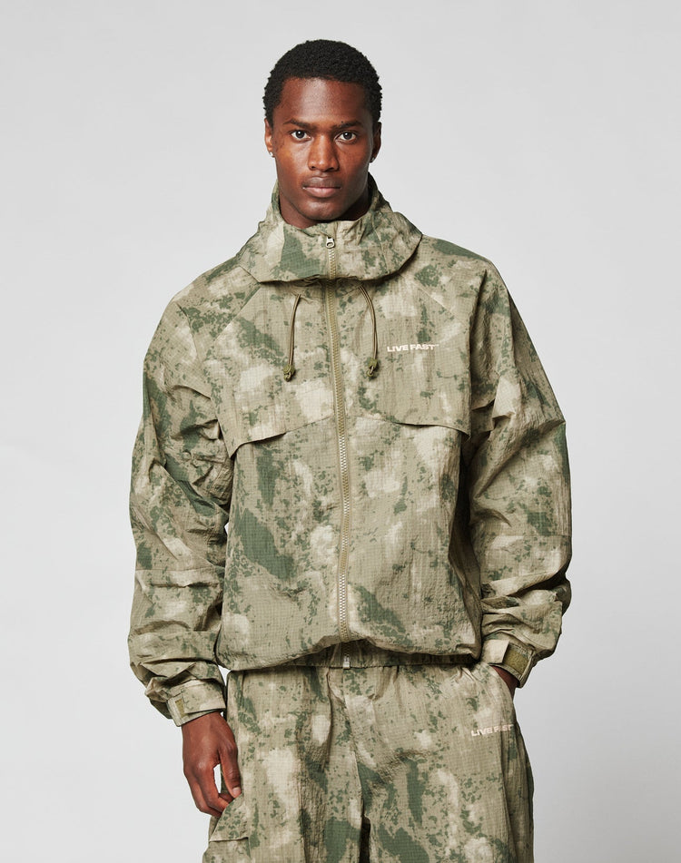 Live Fast Nylon Jacket