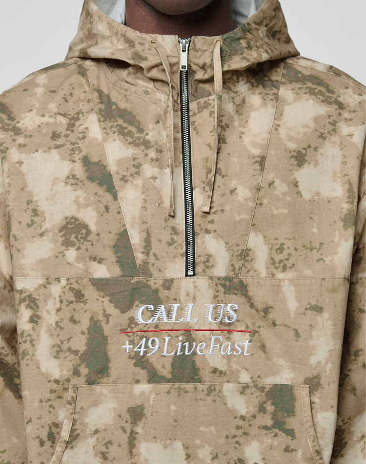 LFDY Camo Halfzip Jacket