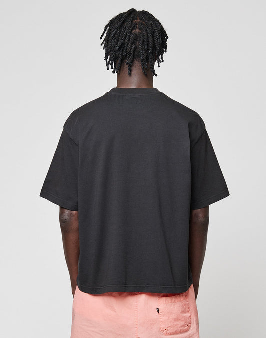 LFDY Emblem Tee Schwarz Rückansicht