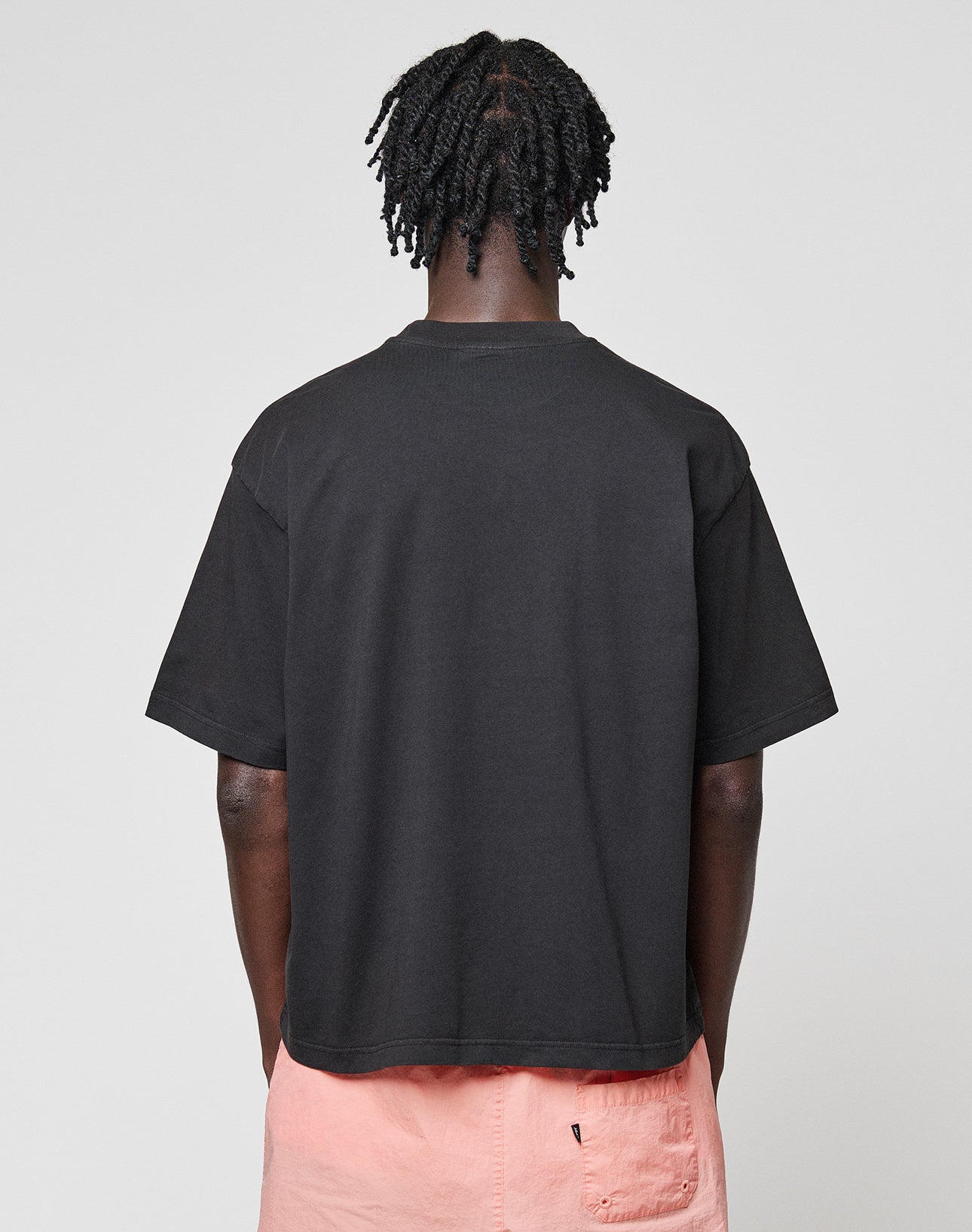 LFDY Emblem Tee Schwarz Rückansicht