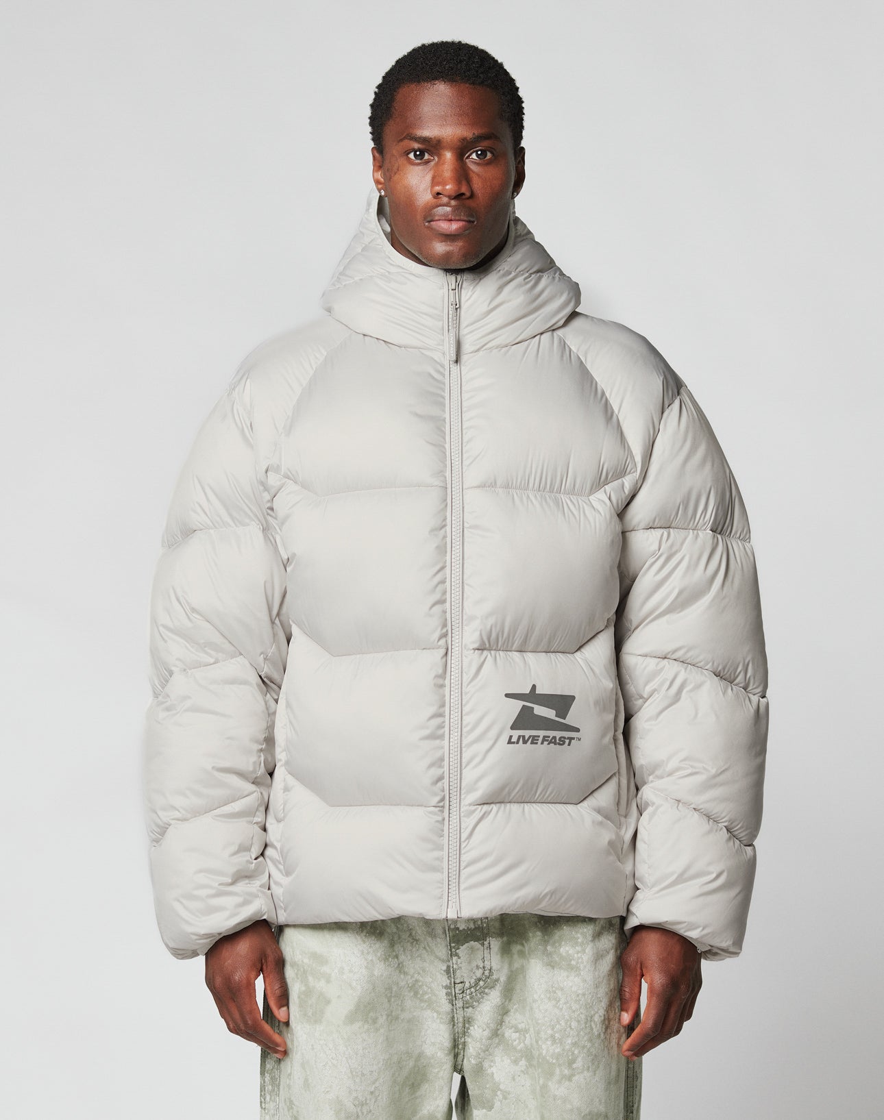 Live Fast Puffer Jacket