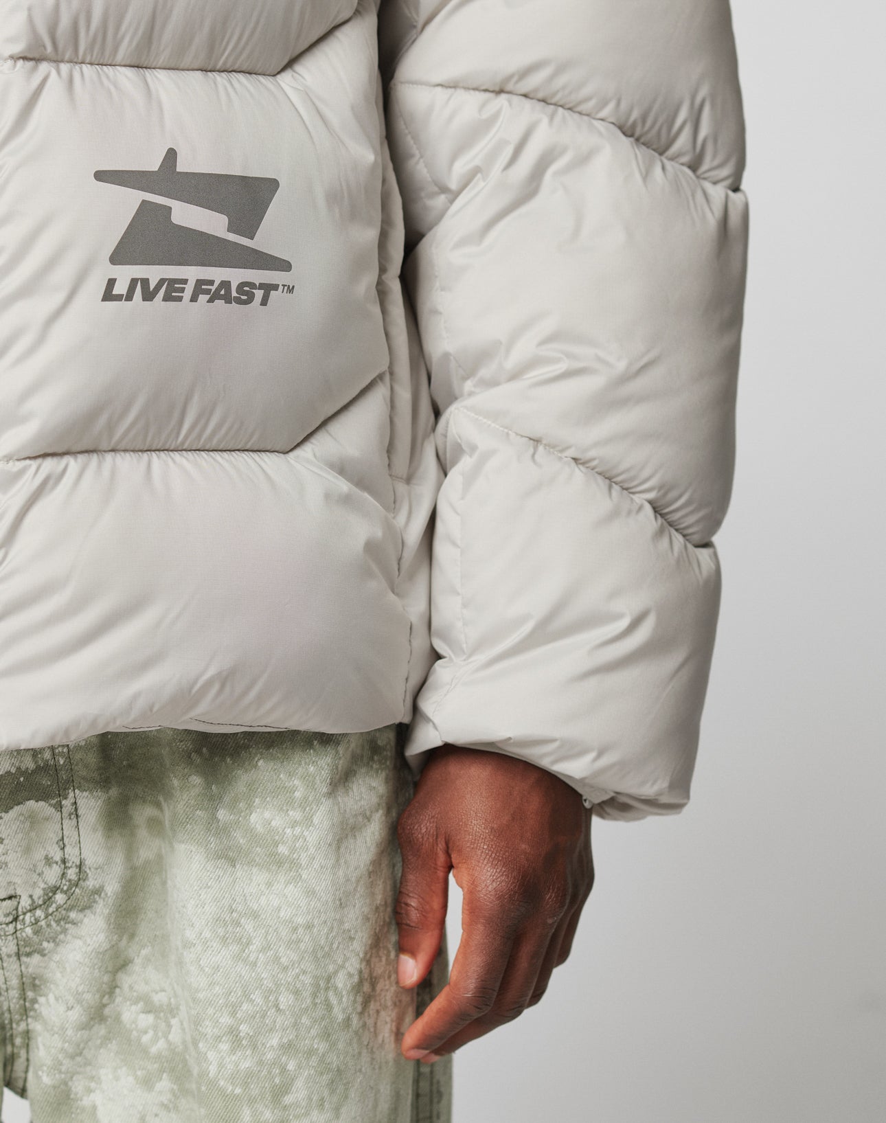 Live Fast Puffer Jacket