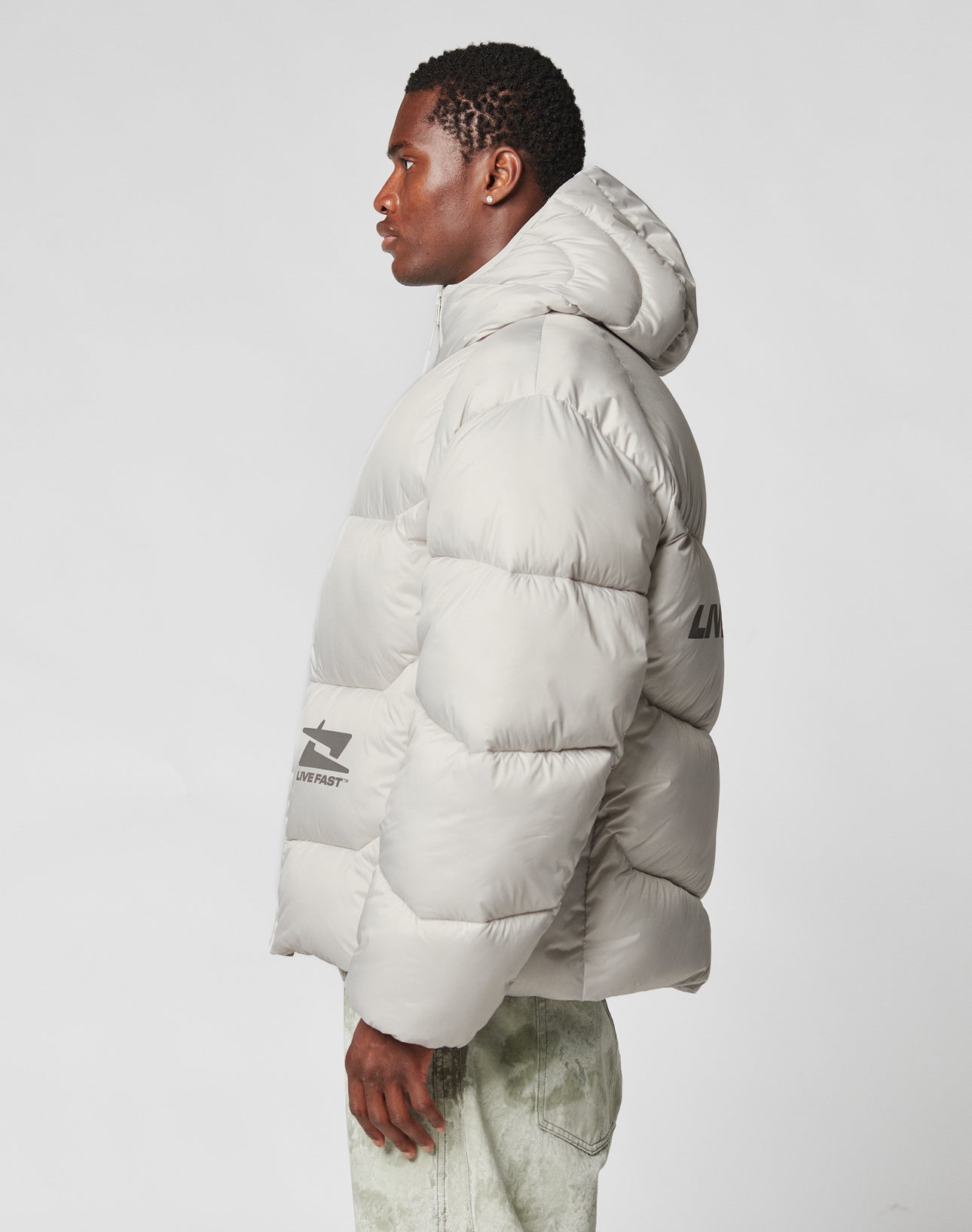 Live Fast Puffer Jacket
