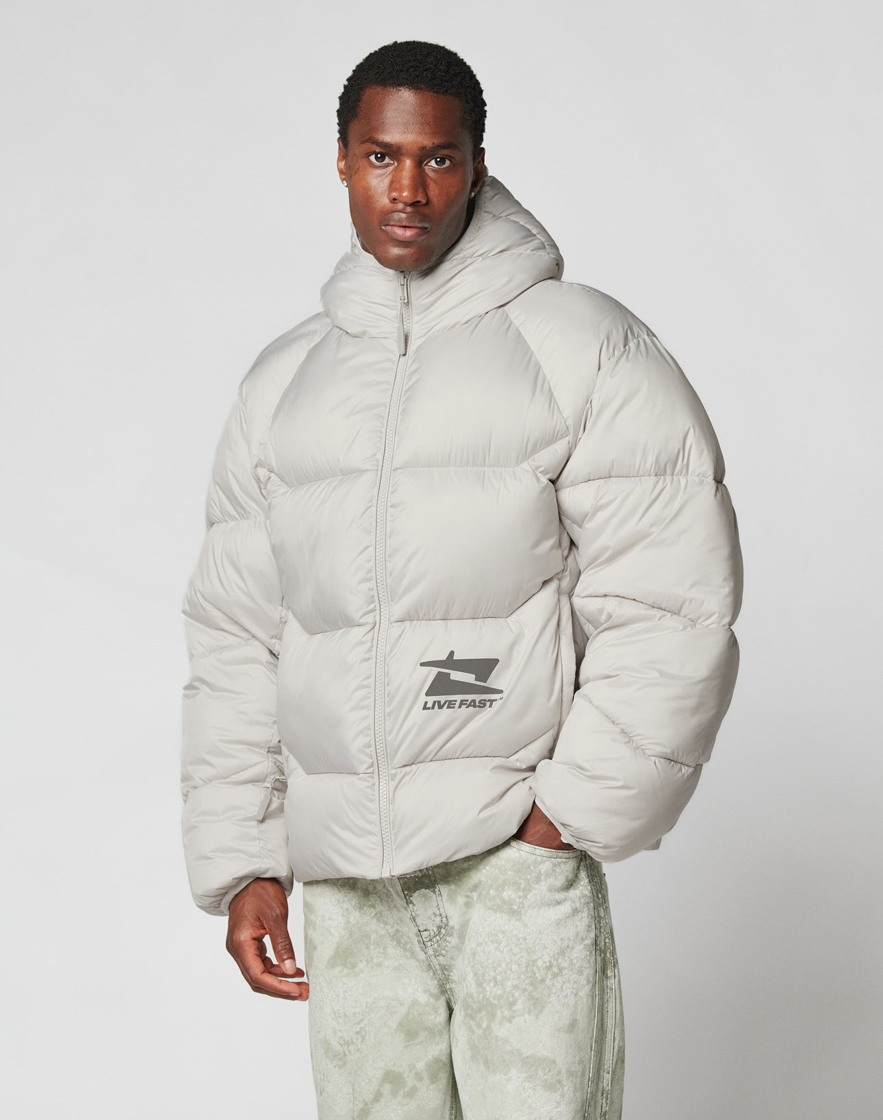 Live Fast Puffer Jacket