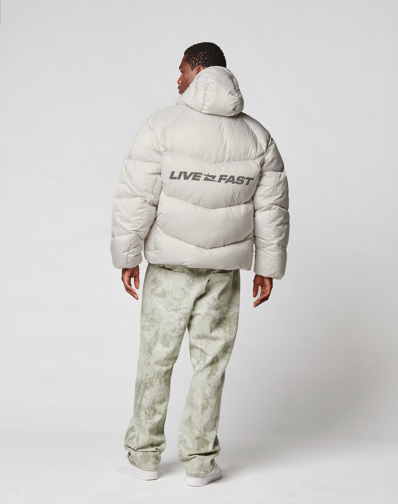 Live Fast Puffer Jacket