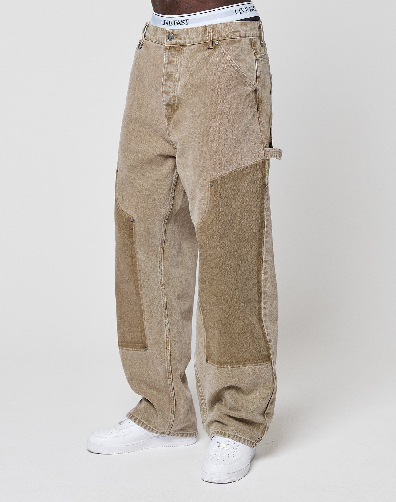 Faded Carpenter Pants