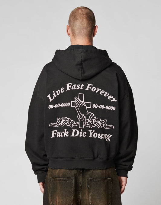 LFDY Praying Hooded Zip