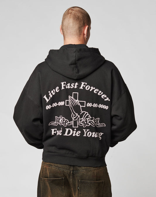 LFDY Praying Hooded Zip