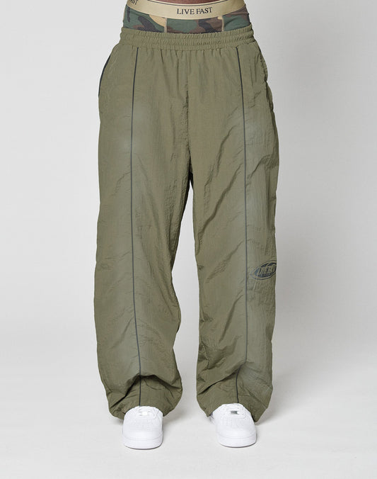 LFDY Waxed Nylon Trackpants
