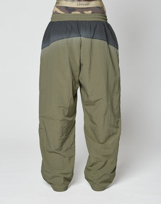LFDY Waxed Nylon Trackpants