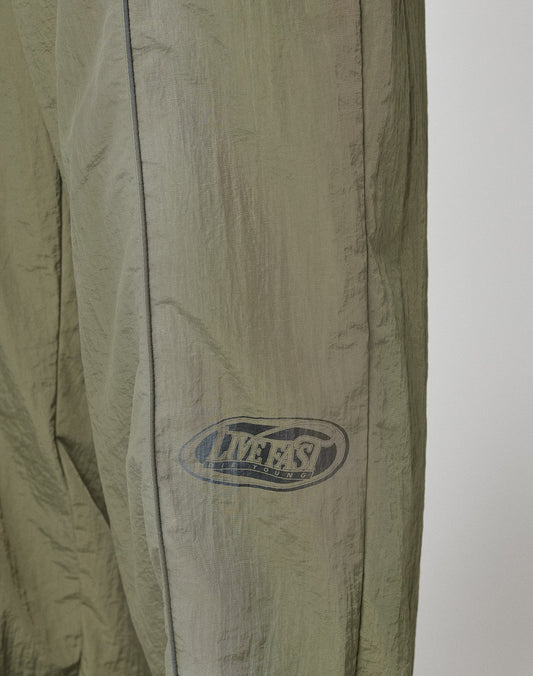 LFDY Waxed Nylon Trackpants