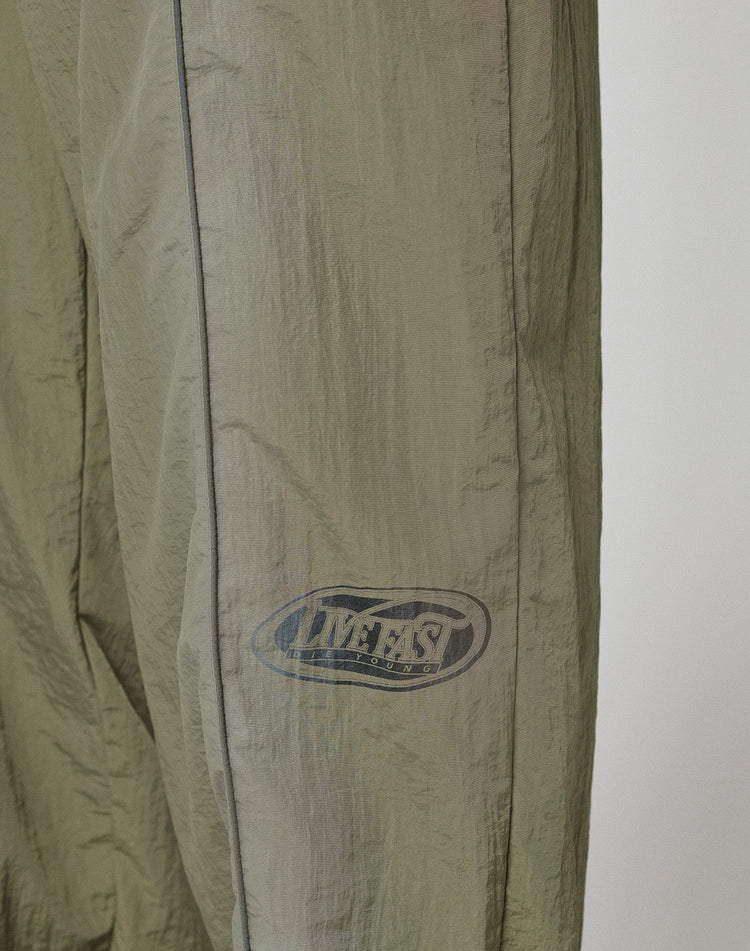 LFDY Waxed Nylon Trackpants